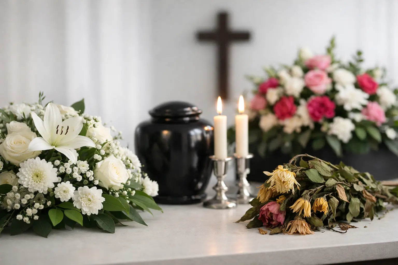 Flores para Funerales: ¿Qué Enviar y Evitar?