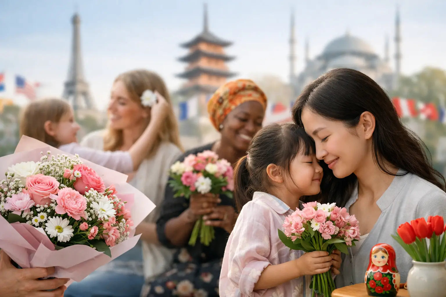 Mothers Day Flower Traditions Worldwide