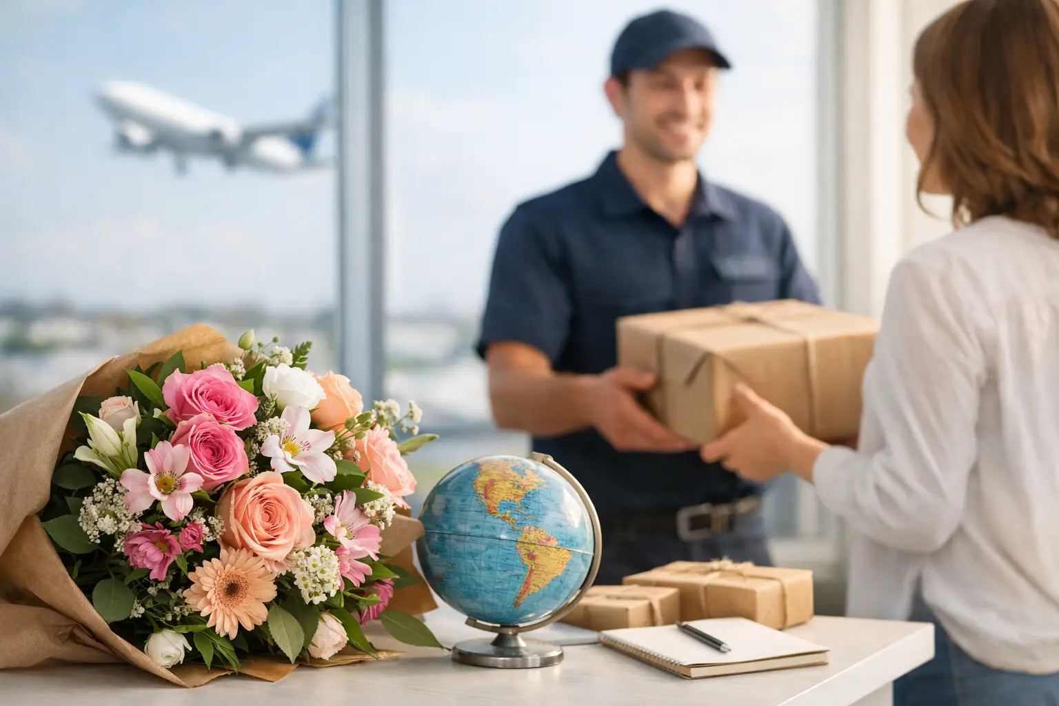 Delivery Window for International Bouquets
