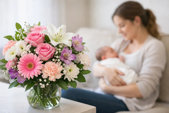 10 Best Flowers for New Moms