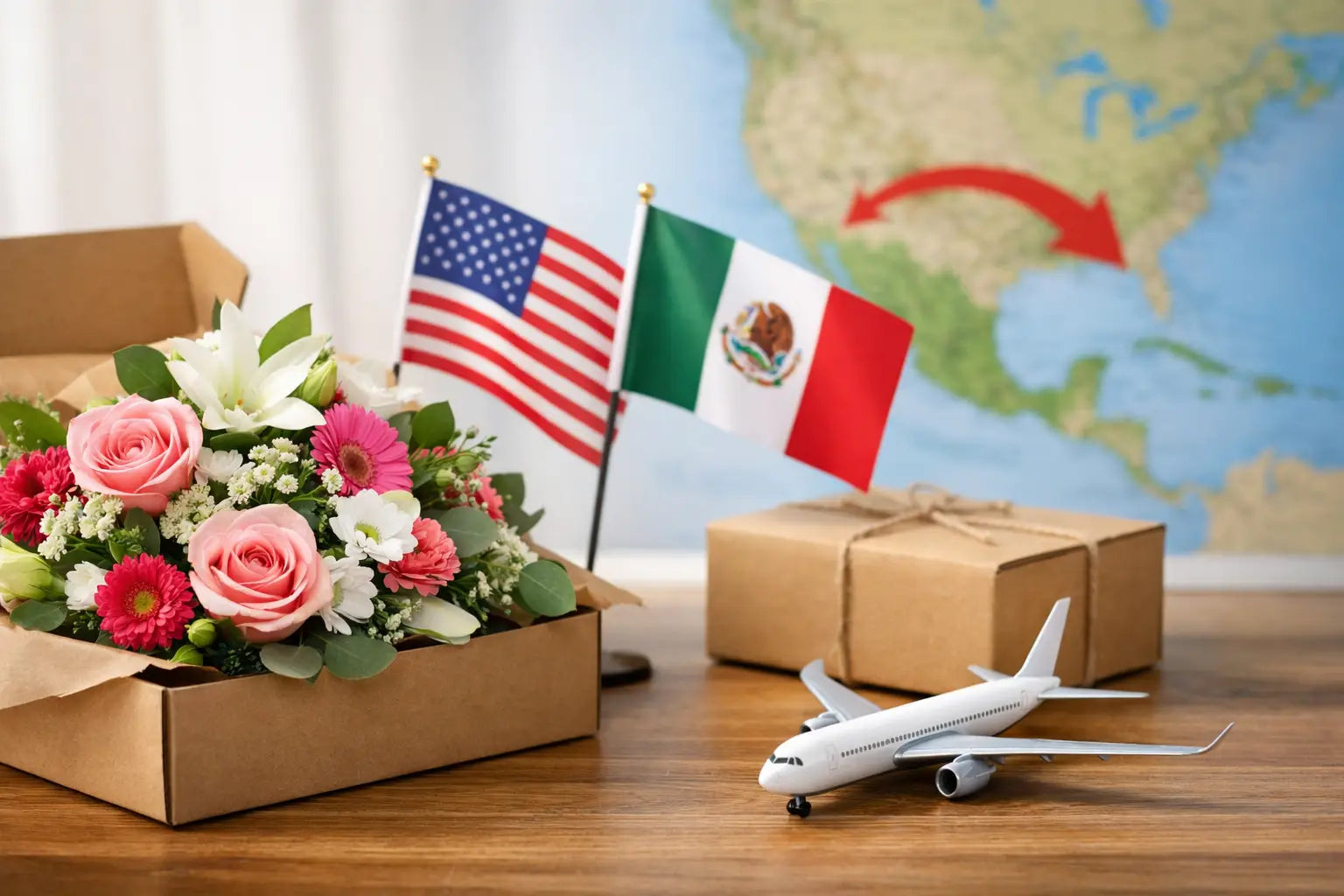 How to Send Flowers to Mexico From USA