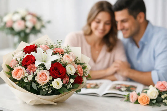Guide to Anniversary Bouquet Selection for Couples
