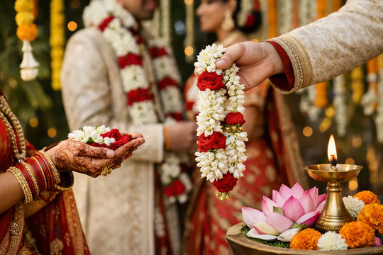 Costumbres Florales de Boda en India y Su Significado