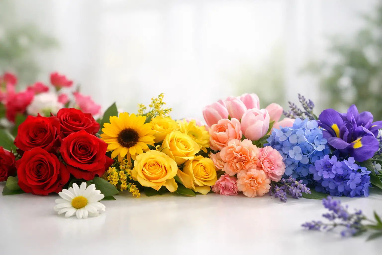 Guía de los Significados de las Flores por Color