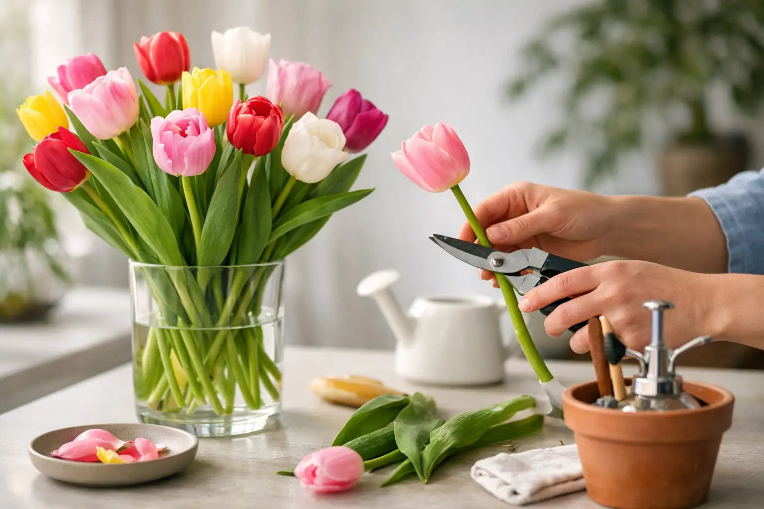 How to Care for Tulips at Home