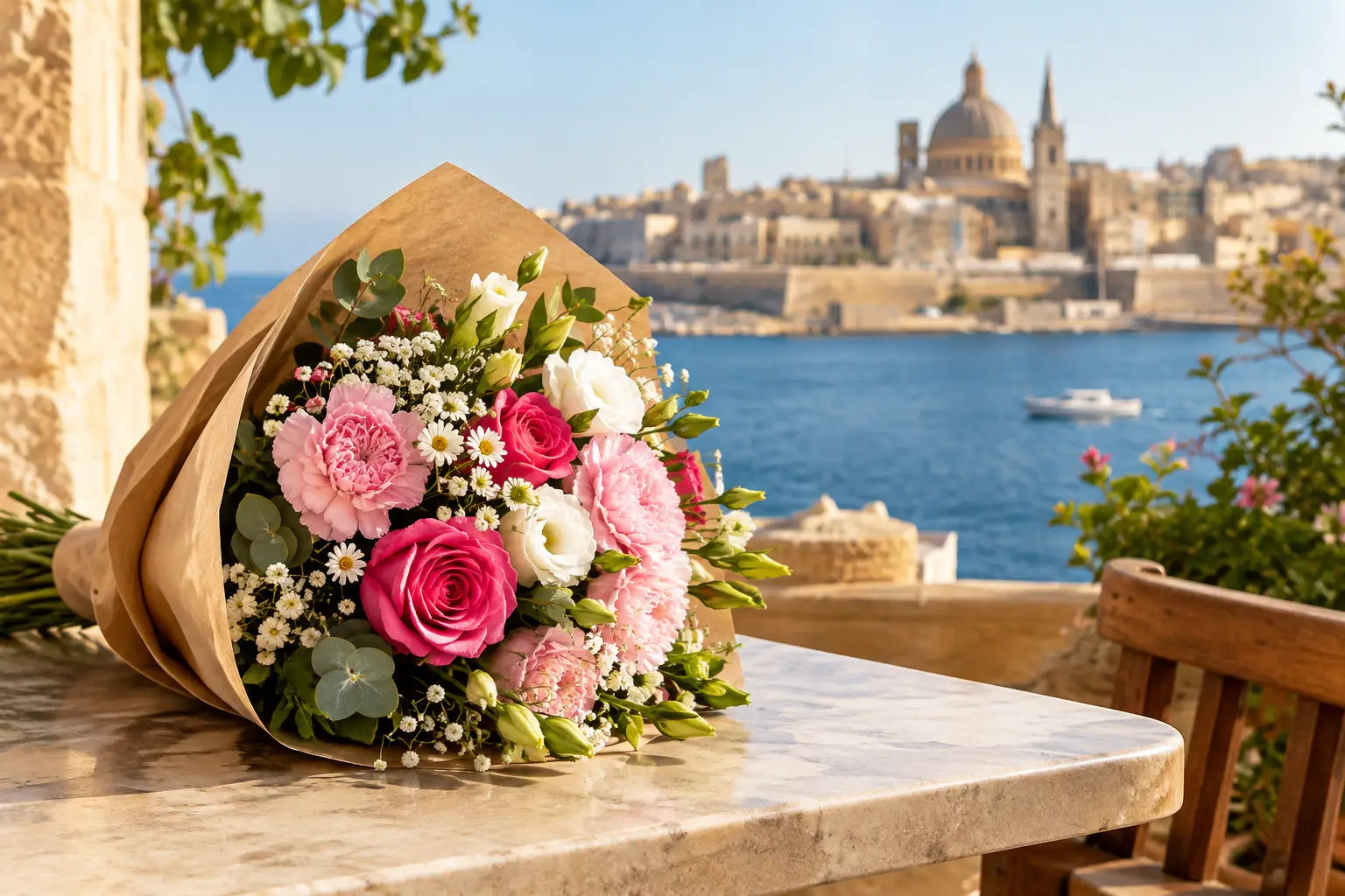 Flower Delivery Malta From Abroad, Made Simple
