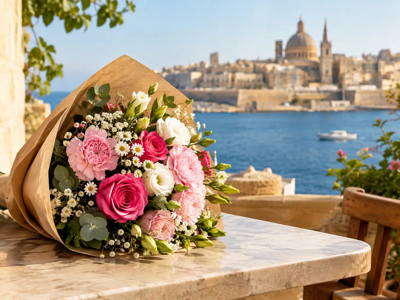Flower Delivery Malta From Abroad, Made Simple