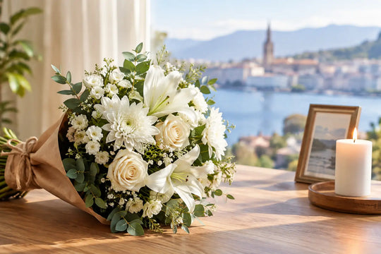 How to Send Flowers to a Funeral Home Abroad