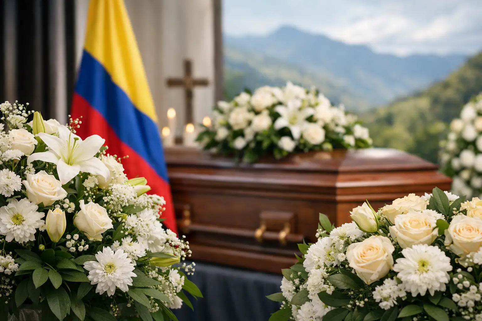 Sympathy Flower Customs in Colombia Explained
