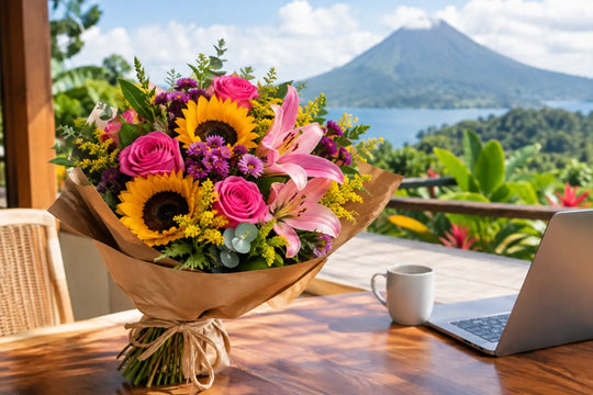 Blumenlieferung nach Costa Rica aus dem Ausland