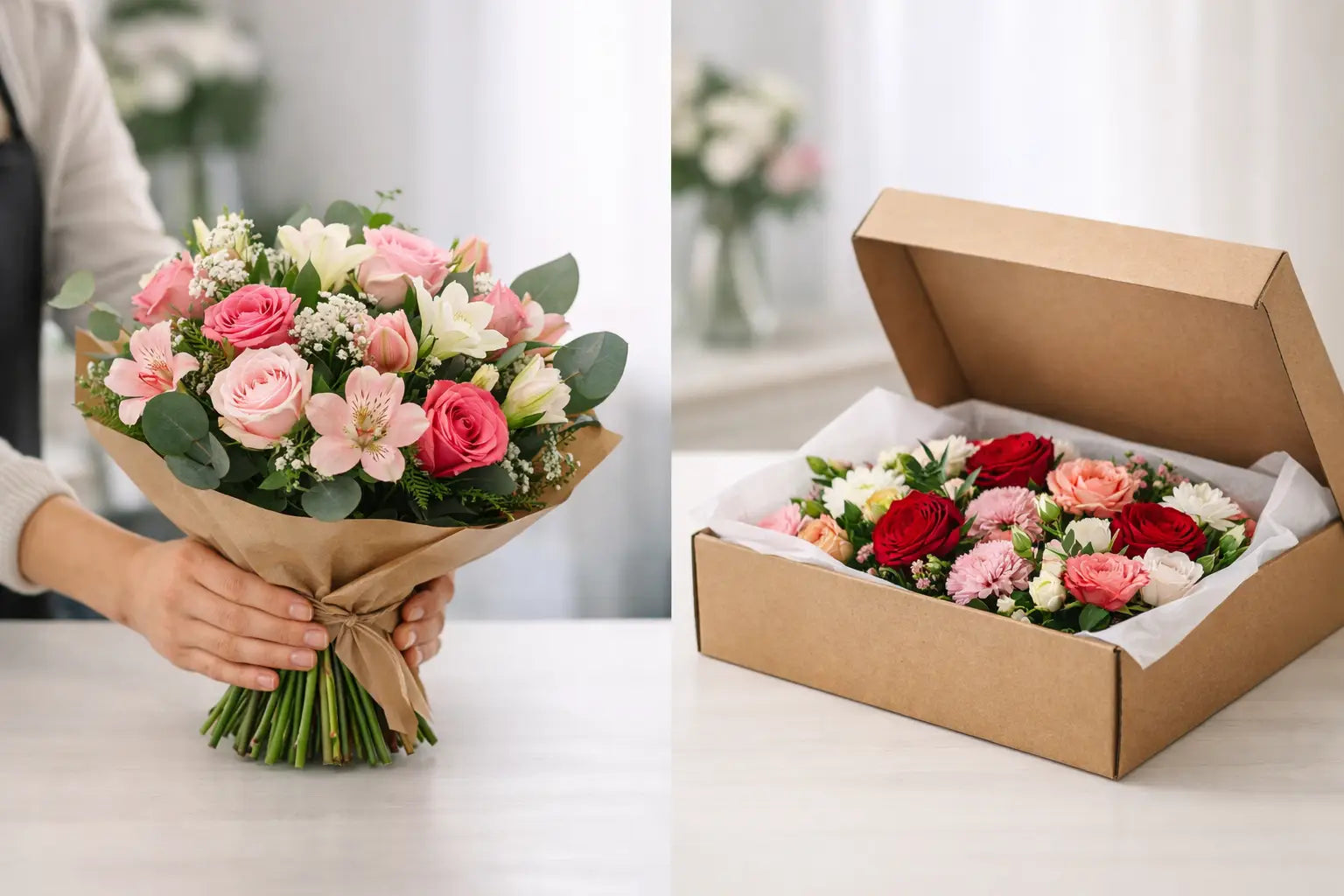 Hand Delivered vs Boxed Flowers: What Wins?