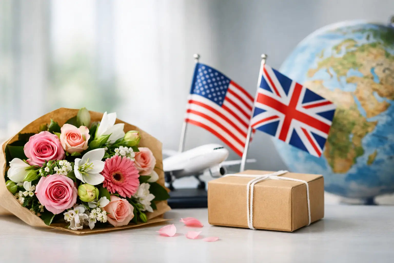 How to Send Flowers to UK From USA