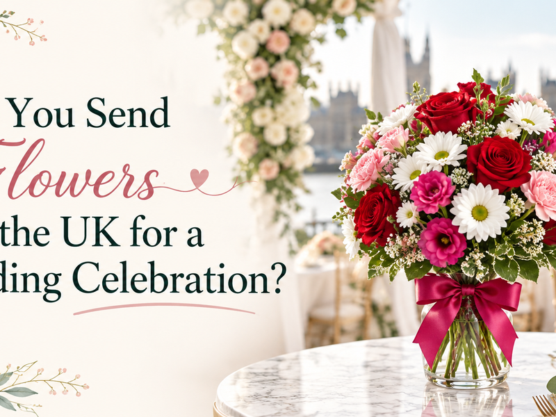 Can You Send Flowers to the UK for a Wedding Celebration?