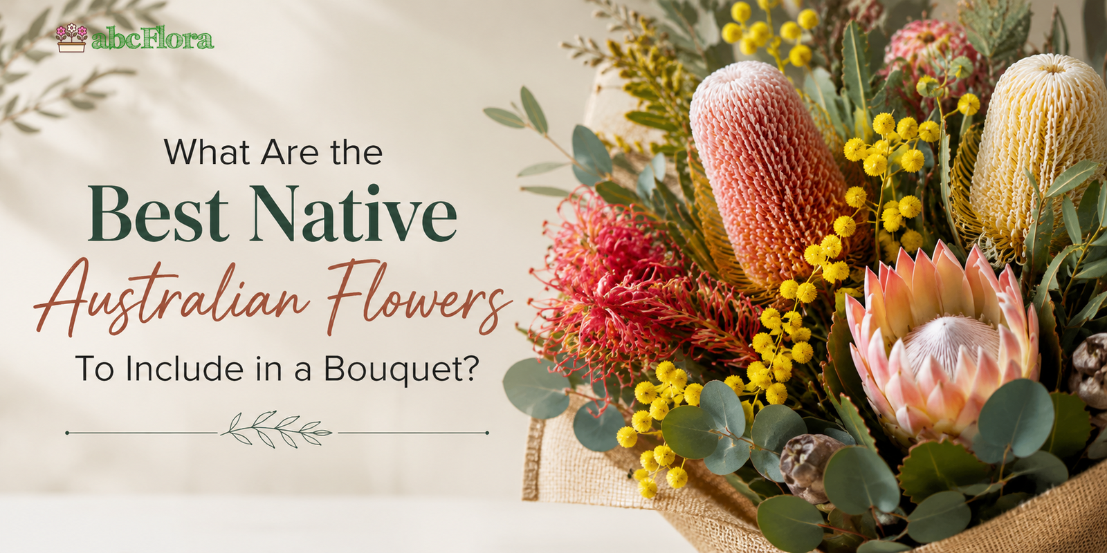 ¿Cuáles son las mejores flores australianas nativas para incluir en un ramo?