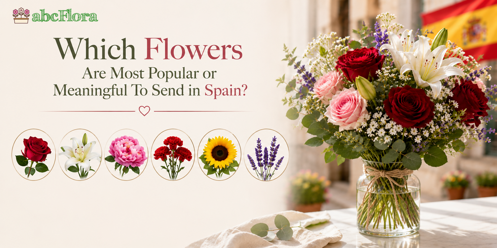 Which Flowers Are Most Popular or Meaningful To Send in Spain?