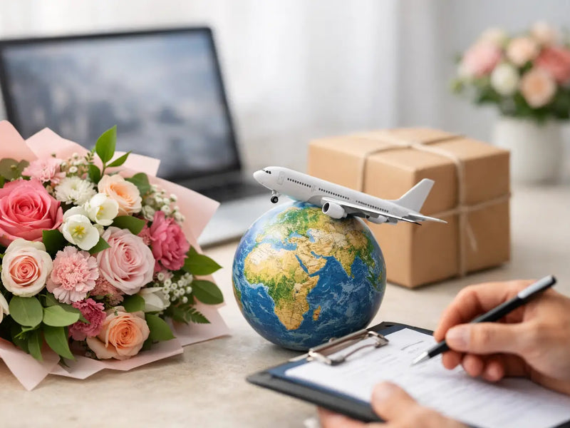 Entrega Internacional de Flores: Cómo Funciona