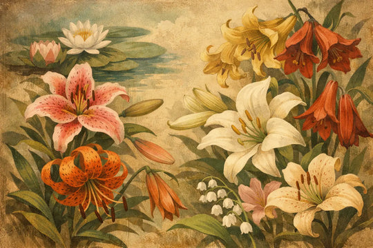 Lily Flower Meaning Guide by Color and Type