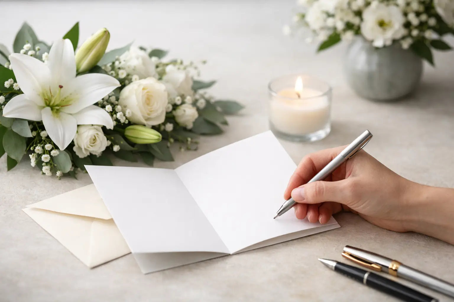 What to Write in a Sympathy Card: 50+ Examples