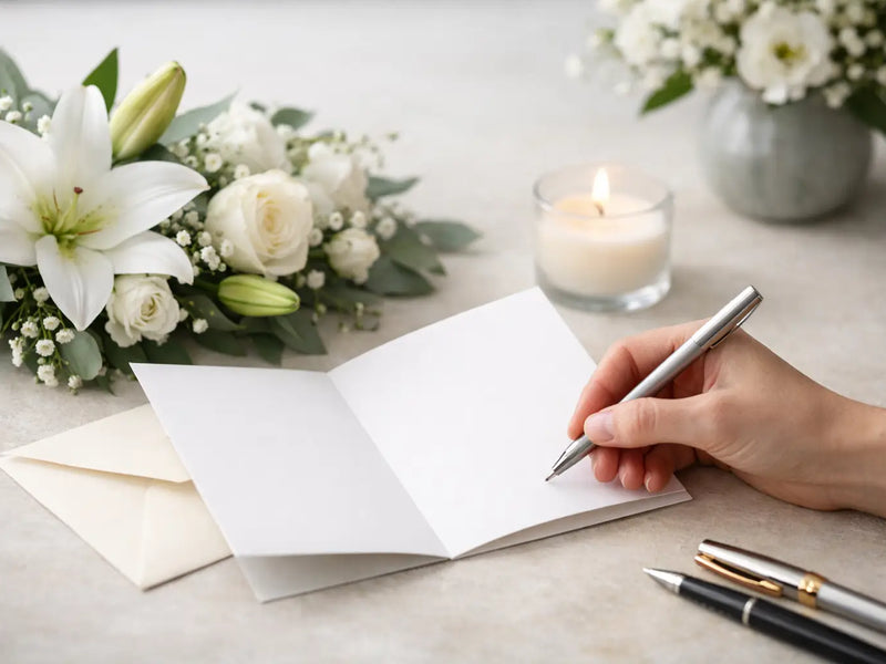 What to Write in a Sympathy Card: 50+ Examples