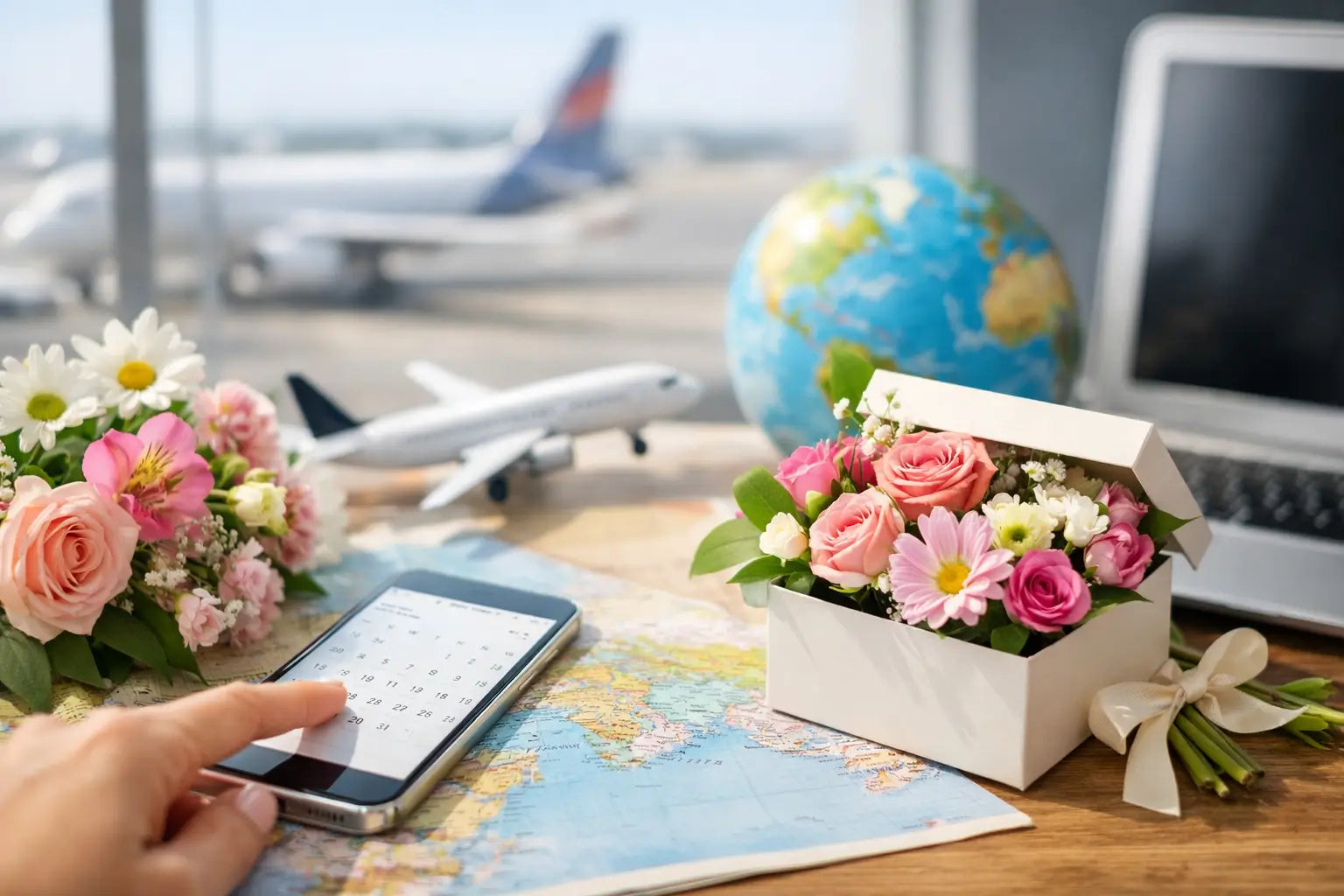 How to Schedule Flower Delivery Abroad