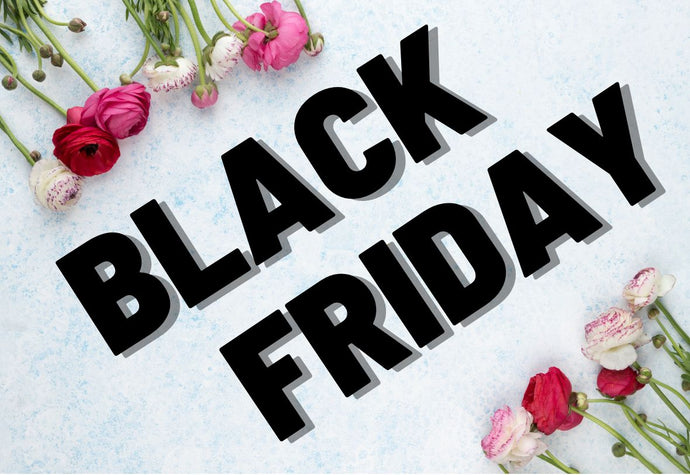 Send Black Friday flowers with discount