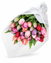 Cargar imagen en el visor de la Galería, 30 Tulipanes en Colores Variados con entrega a domicilio en Oslo y todo Norway