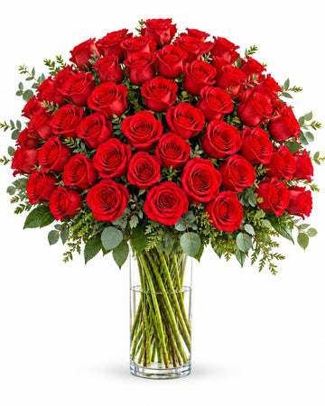 50 Red Roses delivered in Mexico City and across Mexico by a local florist