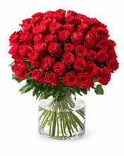 Load image into Gallery viewer, 60 Red Roses Bouquet delivered in Oslo and across Norway by a local florist