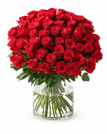 Ramo de 60 Rosas Rojas con entrega a domicilio en Oslo y todo Norway