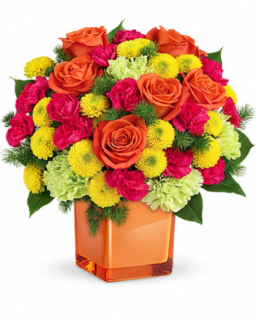Citrus Smiles Bouquet delivered in San Salvador and across El Salvador by a local florist