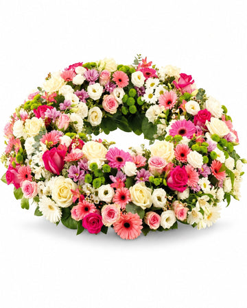 Couronne de deuil delivered in Paris and across France by a local florist