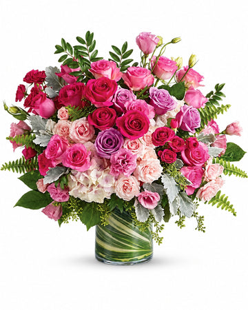 Haute Pink Bouquet delivered in Buenos Aires and across Argentina by a local florist