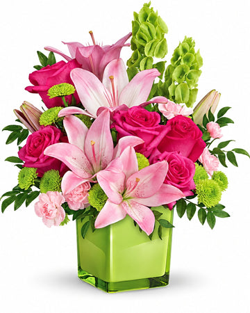 In Love With Lime Bouquet delivered in Podgorica and across Montenegro by a local florist