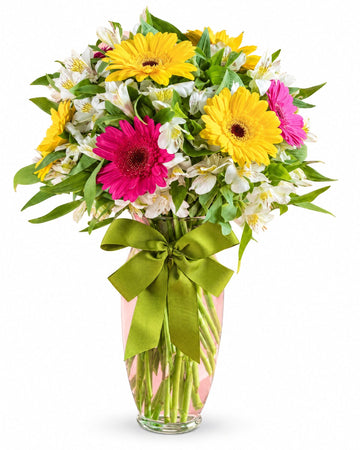 Mixed Gerberas delivered in London and across the UK by a local florist