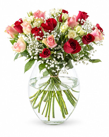 Salvation Army rose bouquet delivered in Oslo and across Norway by a local florist