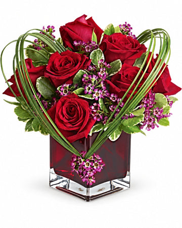 Sweet Thoughts Bouquet with Red Roses delivered in Victoria and across the Seychelles by a local florist