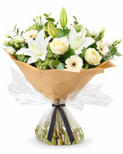 Load image into Gallery viewer, White Beam delivered in Douglas and across the Isle of Man by a local florist