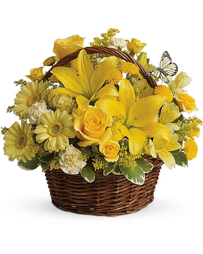 Basket Full of Wishes - abcFlora.com