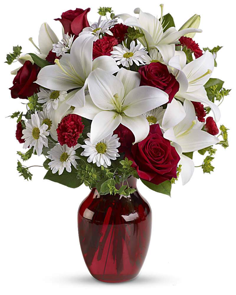 Be My Love Bouquet with Red Roses - abcFlora.com