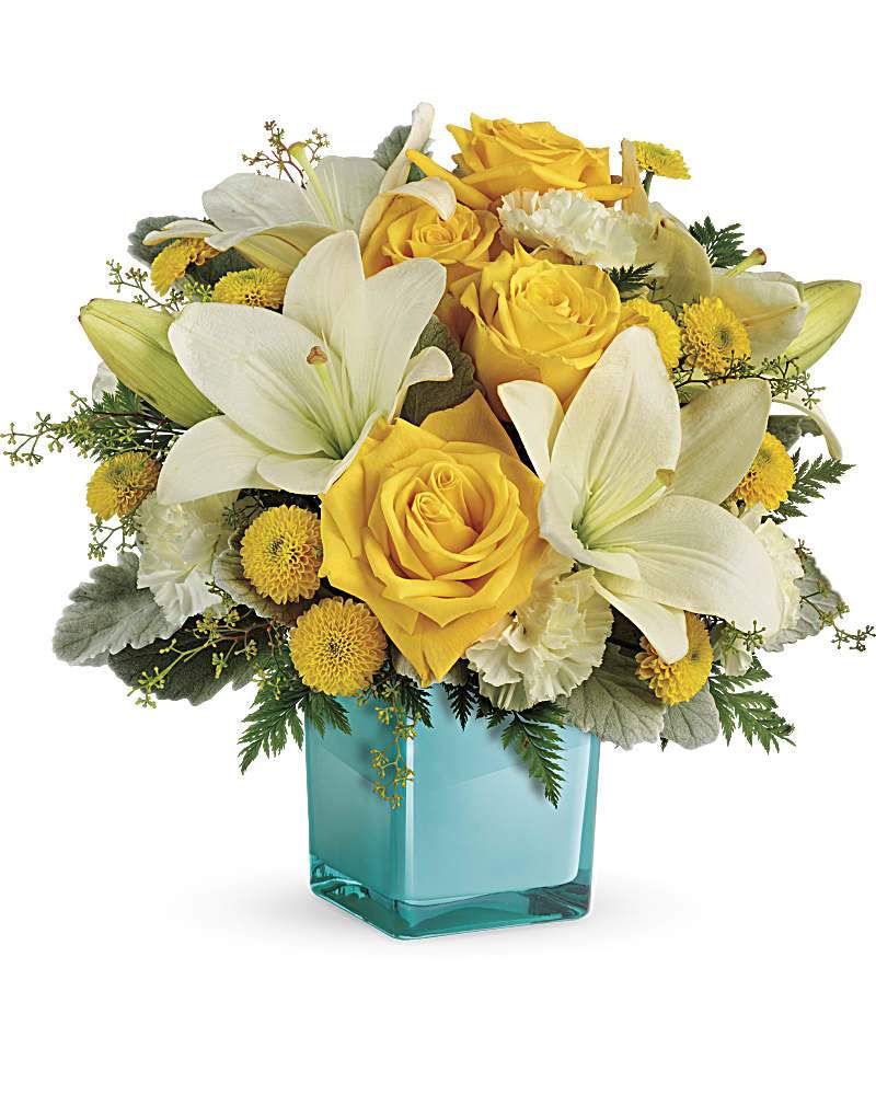 Golden Laughter Bouquet - abcFlora.com