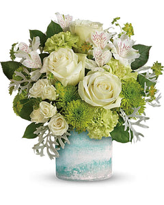 Seaside Roses Bouquet - abcFlora.com