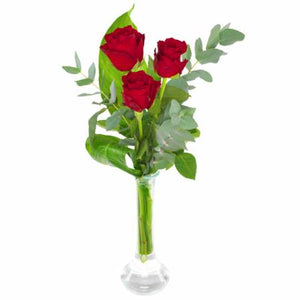 Thee Red Roses - abcFlora.com