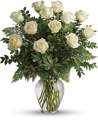 White Roses - abcFlora.com