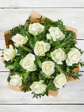 Load image into Gallery viewer, White Roses - abcFlora.com