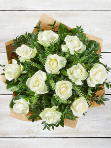 White Roses - abcFlora.com